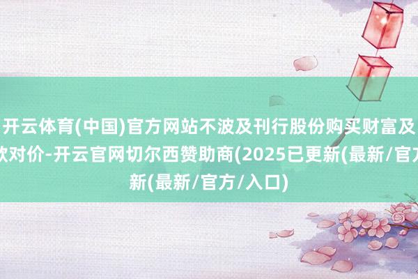 开云体育(中国)官方网站不波及刊行股份购买财富及支付现款对价-开云官网切尔西赞助商(2025已更新(最新/官方/入口)